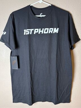 1st Phorm Men's Black Logo Tee NWT